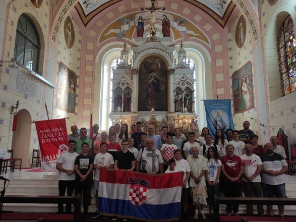 Marijanski zavjet za Domovinu – priključna ruta od Molvi do Reke